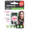 Аккумулятор бытовой AA/HR6 Ni-MH, 2850мАч, 2шт, GoPower, 00-00015318