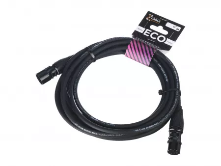 Кабель микрофонный 4м, ZZcable, E4-XLR-M-F-0400-0
