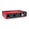 Scarlett 8i6 Звуковая карта USB, 24 бит/192 кГц, 8 входов-6 выходов, Focusrite, Scarlett-8i6-3rd-gen
