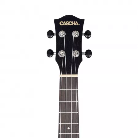 Mahogany Series Укулеле концертный, с чехлом, черный, Cascha, HH-2300