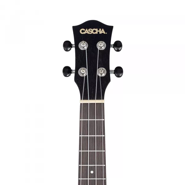 Mahogany Series Укулеле концертный, с чехлом, черный, Cascha, HH-2300  рис.2 