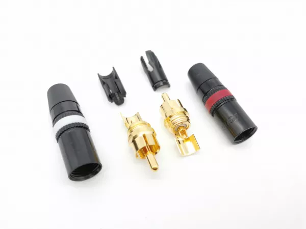 Кабель аудио 2хRCA-2хRCA, 2м, ZZcable, E56-2RCA-2RCA-0200-0  рис.2 