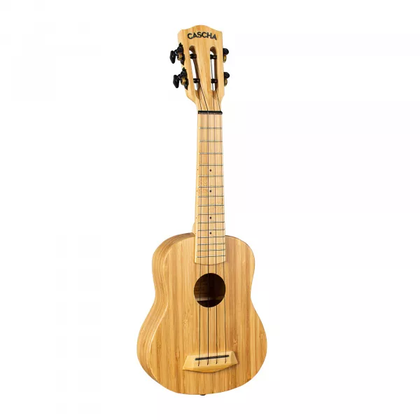 Bamboo Series Укулеле сопрано, с чехлом, цвет натуральный, Cascha, HH-2312  рис.2 