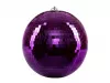 Зеркальный шар, 25см, фиолетовый, Foix, WS-MB25PURPLE