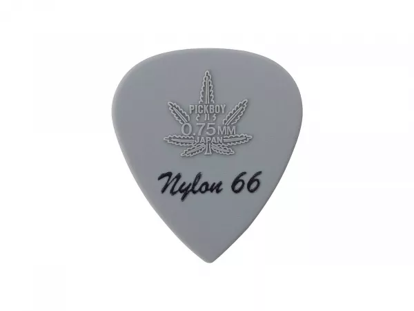 High-Modulous Nylon Медиаторы 50шт, толщина 0.75мм, Pickboy, GP-77R/075  рис.2 