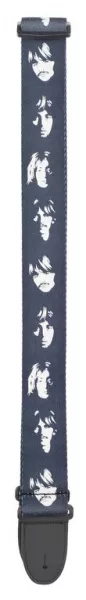 50BTL05 Ремень для гитары текстильный цветной без наплечника, серия Beatles, рисунок 