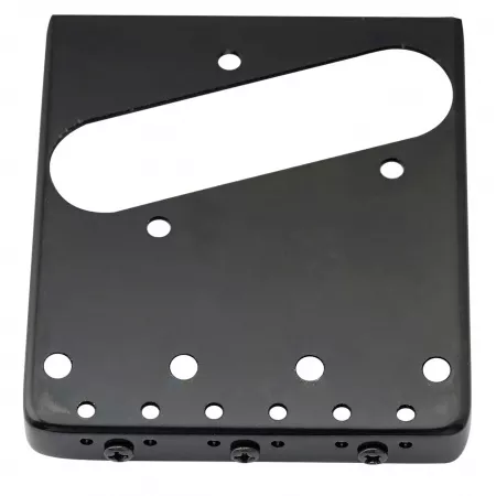 Бридж для Squier & Imported Tele, черный, Musiclily, MX2610BK