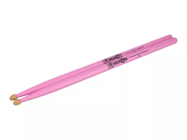 Colored Series 5A PINK Барабанные палочки, орех гикори, розовые, HUN, 1010100201005  рис.2 