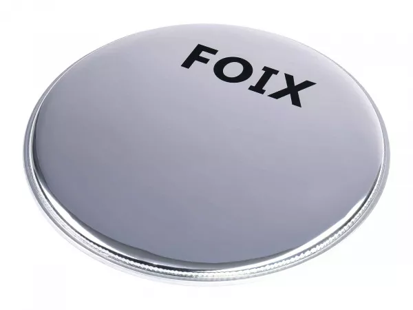 Пластик для малого и том барабана 16", серебристый, Foix, FDH-188SR-16  рис.2 