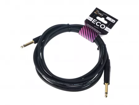 Кабель инструментальный, 3м, ZZcable, E9-J-J-0300-0