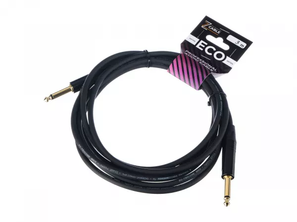 Кабель инструментальный, 3м, ZZcable, E9-J-J-0300-0  рис.2 