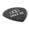 Tortex Pitch Black Jazz III Медиаторы 12шт, толщина 1,14мм, Dunlop, 482P1.14