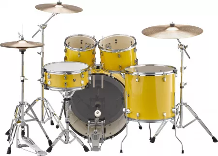 Rydeen Барабанная установка со стойками, желтая, (2 корбки)), Yamaha, RDP2F5-YL