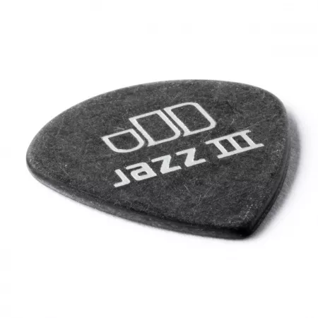Tortex Pitch Black Jazz III Медиаторы 12шт, толщина 1,14мм, Dunlop, 482P1.14