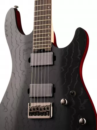 KX Series Электрогитара, черная, Cort, KX500-Etched-EBK