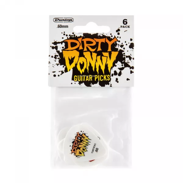 Dirty Donny S1 Медиаторы 6шт, толщина 0.60мм, Dunlop, BL111P.60  рис.2 
