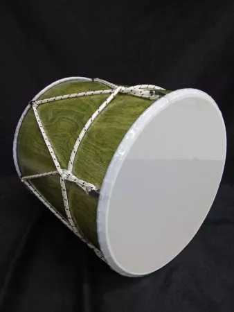 Барабан кавказский 10", лак оливковый, с чехлом, MEZZO, MZ-B10-olK