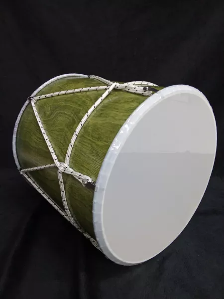 Барабан кавказский 10", лак оливковый, с чехлом, MEZZO, MZ-B10-olK  рис.2 