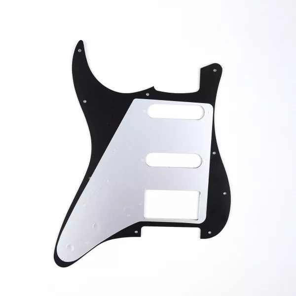 Пикгард для электрогитары Fender Stratocaster, 3 слоя, черная, Musiclily, MX0311  рис.2 