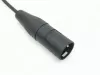Кабель микрофонный 1м, ZZcable, E14-XLR-M-F-0100-0