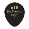 Black Teardrop Медиаторы, 12шт, капля, толстые, Dunlop, 485P03HV