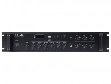 Усилитель мощности трансляционный, 120Вт, 6 зон, LAudio, LAM6120UT