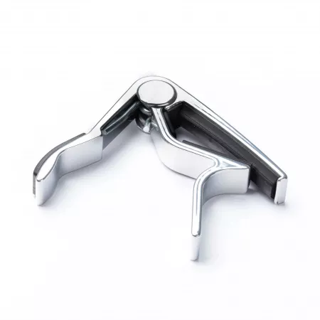 Trigger Каподастр для акустической гитары, никель, для неплоского грифа, Dunlop, 83CN