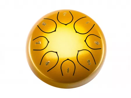 Глюкофон, 15см, До мажор, золото, Foix, FTD-68C-GD