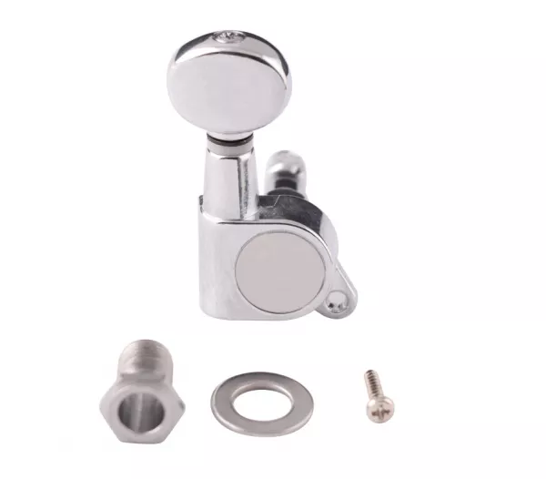 Колки для гитары 6л, хром, Metallor, J-05-CR-6L  рис.2 