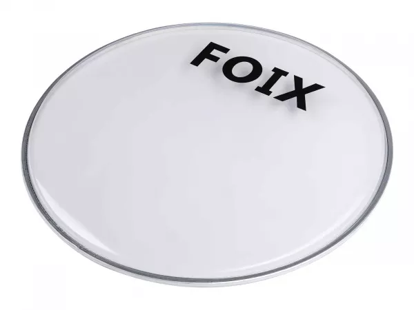 Пластик для малого и том барабана 18", прозрачный, Foix, FDH-25TR-18  рис.2 