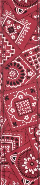 50G02 Тканый ремень для гитары, рисунок «Bandana Red», Planet Waves
