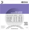EXP26 COATED PHOSPHOR BRONZE Струны для акустической гитары Custom Light 11-52 D`Addario