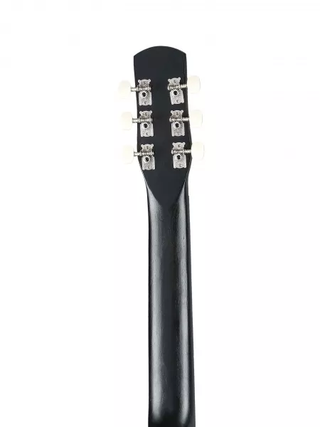Акустическая гитара, с вырезом, черная, АККОРД, ACD-40A-3-BK  рис.2 