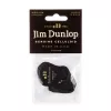Genuine Celluloid Медиаторы, 12шт, средние, черные, Dunlop, 483P03MD