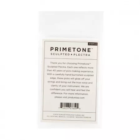 Primetone Медиаторы, 3шт, толщина 1.5мм, с насечкой, стандартные, Dunlop, 510P1.5