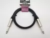 Акустический кабель 6.3мм, 1м, ZZcable, E20-J-J-0100-0