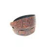Leather Tigina Ремень для гитары, кожаный, 7 см, цвет Корица, Fidel, FL8018LT