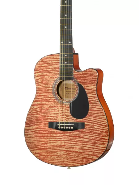 Фольковая гитара вырез HOMAGE, LF-3800CT-N  рис.2 