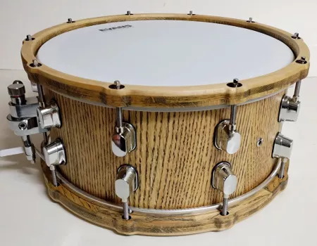 Малый барабан 14х6,5", дуб, Мастерская Бехтеревых, MBd-d-1465-10