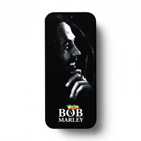 Bob Marley Silver Медиаторы 6шт, толстые, в коробочке, Dunlop, BOB-PT04H