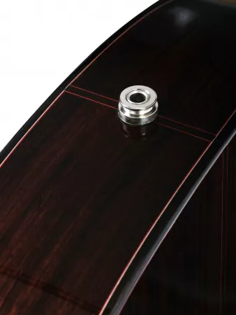 Классическая гитара со звукоснимателем, с вырезом, Martinez, Almeria-Luthier-Rosewood