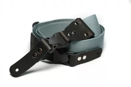 Ремень для гитары, нейлоновый, светло-серый, Mamba straps, MB5022-161