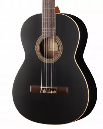 Classical Student 1C Black Satin Классическая гитара, черная, Alhambra, 7.232
