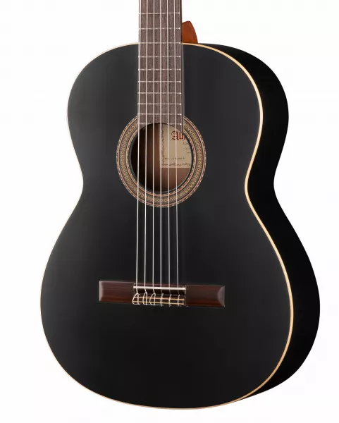 Classical Student 1C Black Satin Классическая гитара, черная, Alhambra, 7.232  рис.2 