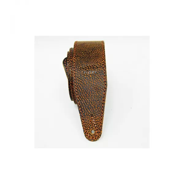 Leather 21 Ремень для гитары, кожаный, сцинк, Fidel, FL60019L21L  рис.2 