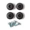 Резиновые ножки для педали Cry Baby, 4шт, с винтами, Dunlop, ECB151