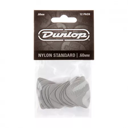 Nylon Standard Медиаторы 12шт, толщина 0,60мм, Dunlop, 44P.60