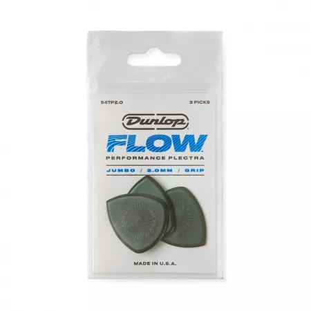 Flow Jumbo Медиаторы 3шт, толщина 2.0мм, Dunlop, 547P2.0