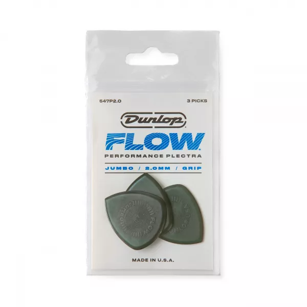 Flow Jumbo Медиаторы 3шт, толщина 2.0мм, Dunlop, 547P2.0  рис.2 
