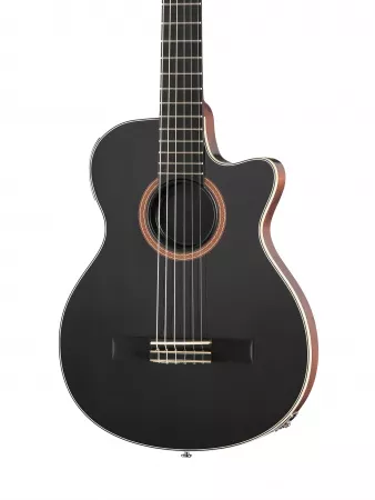 Классическая гитара, со звукоснимателем, черная, Shadow, CC-44B